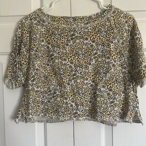 We the Free- Free People Sammie Floral Crop